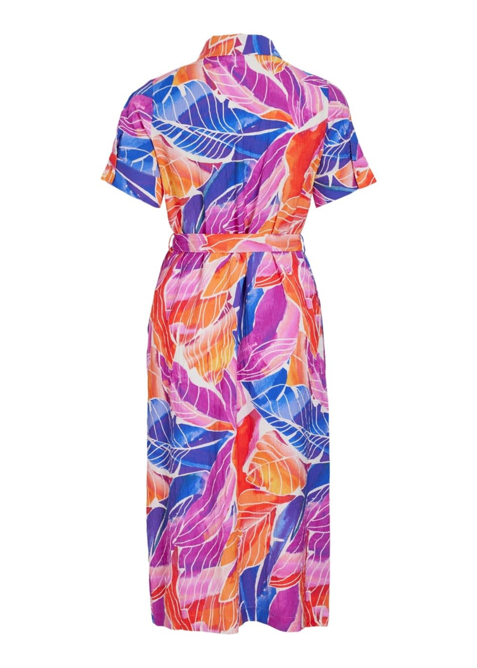 VILA Limia shirt dress - Shell coral