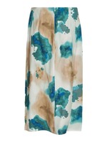 VILA Shiam midi skirt - Swamp & myta