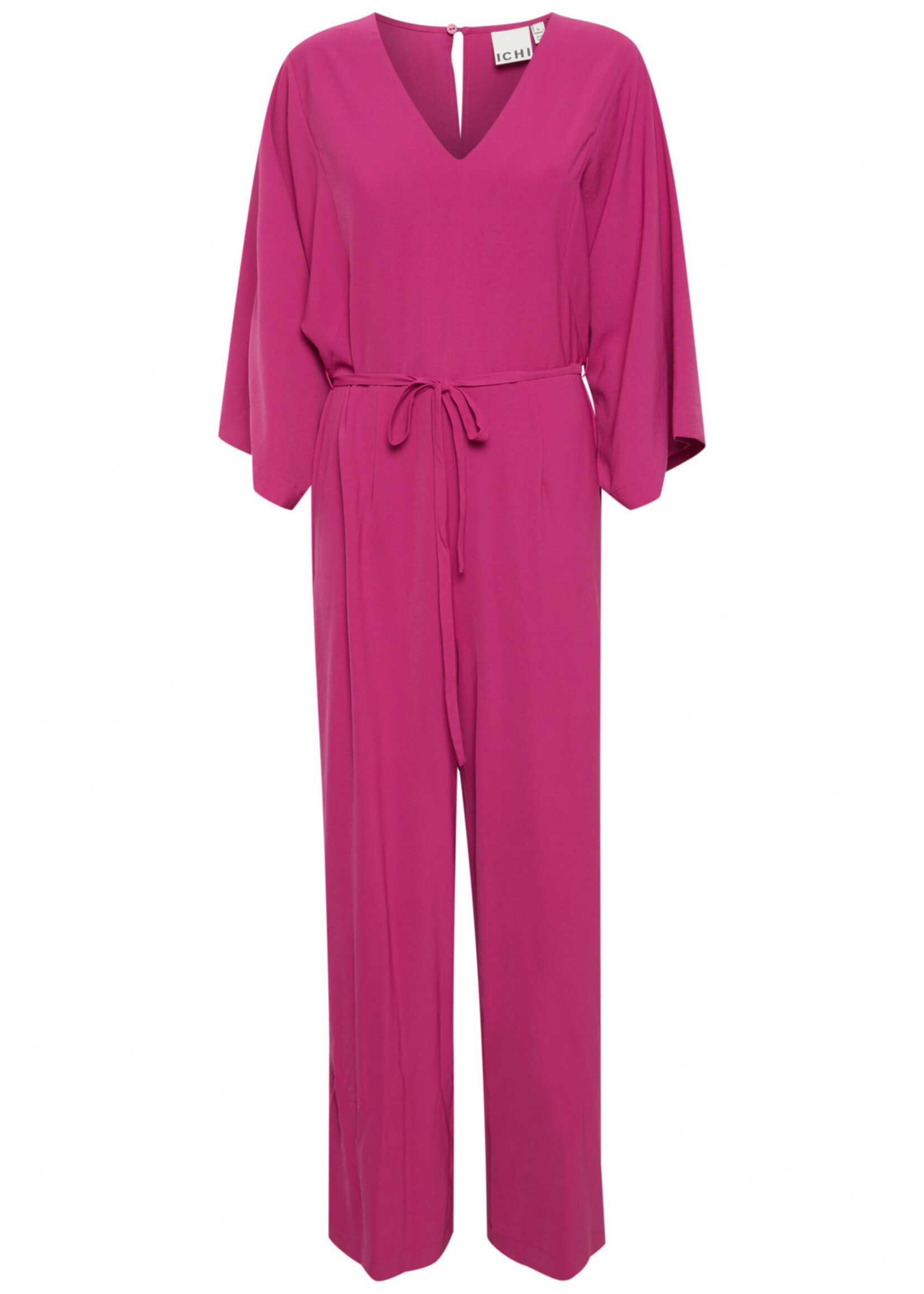 ICHI Leane jumpsuit - Festival fuchsia
