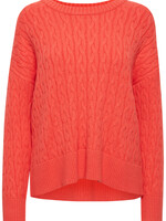 B.YOUNG Manina cable jumper - Cayenne