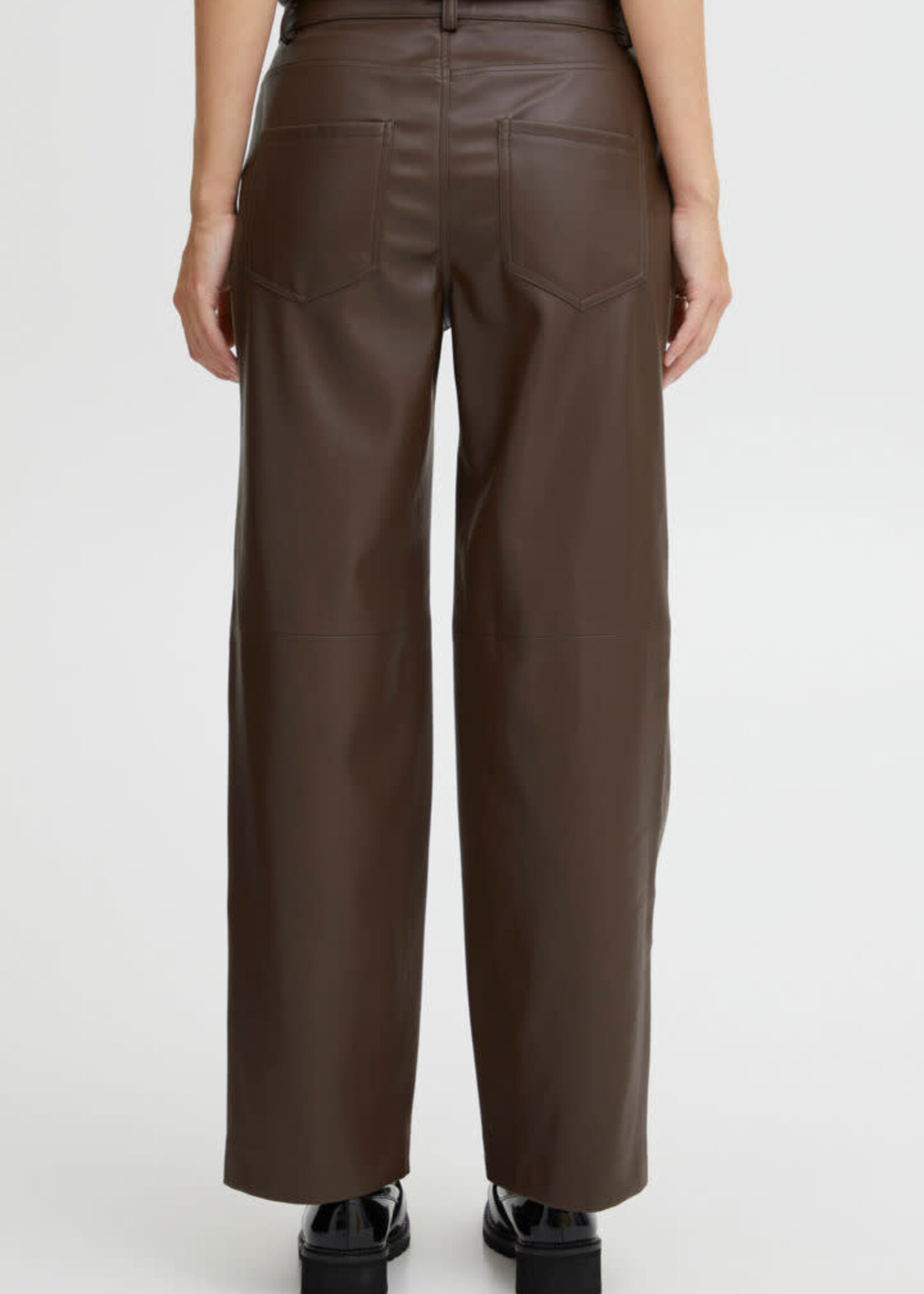 ICHI Sia pants - Coffee bean