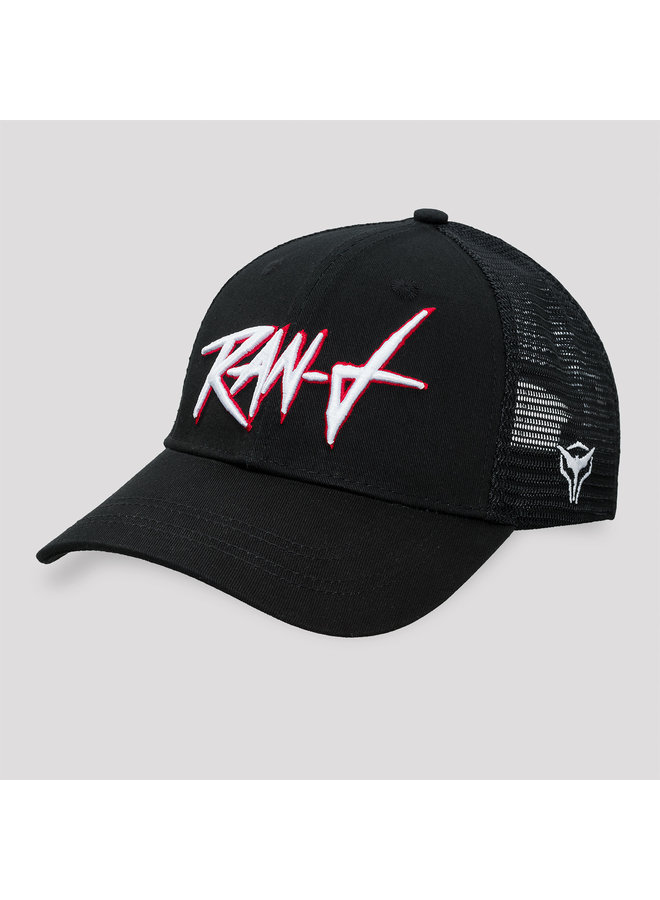Ran-D trucker cap black/red