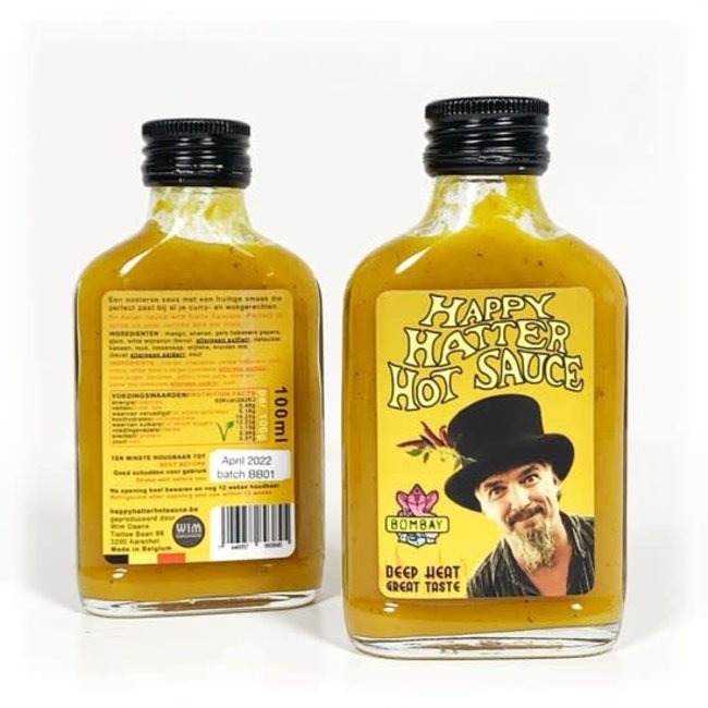 Happy Hatter Hot Sauce Bombay hot sauce