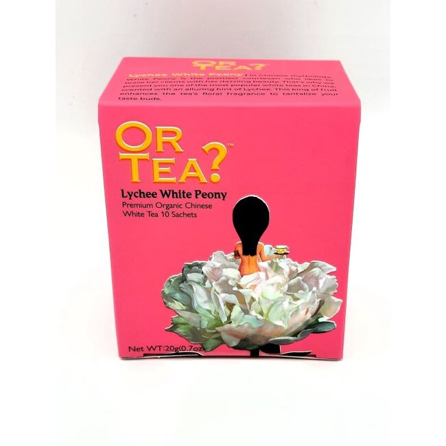 Or Tea Lychee White Peony box 10 zakjes