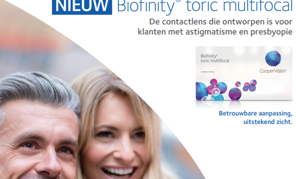  Multifocale Biofinity met cilinder! 