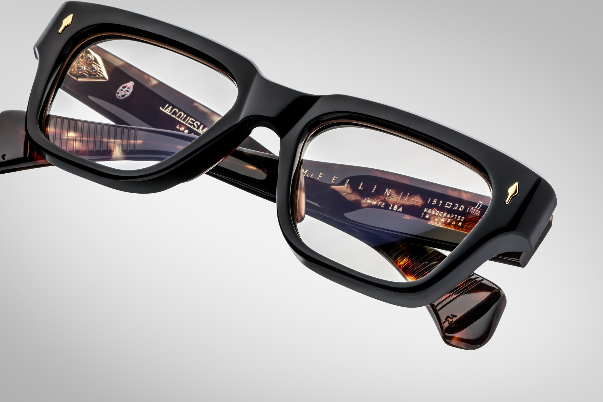 Jacques Marie Mage FELLINI Noir 9 JMMFERX9A-3