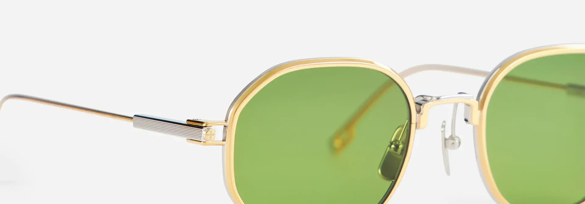 Toliman S302 Yellow Gold and Platinum / Green (50/21 - 145)