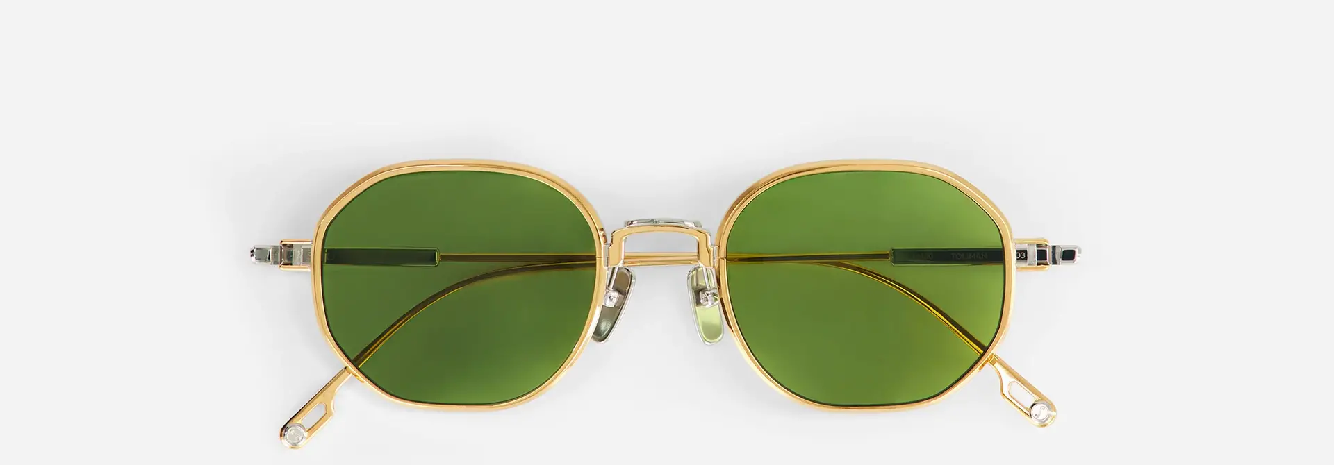 Toliman S302 Yellow Gold and Platinum / Green  (50/21 - 145)