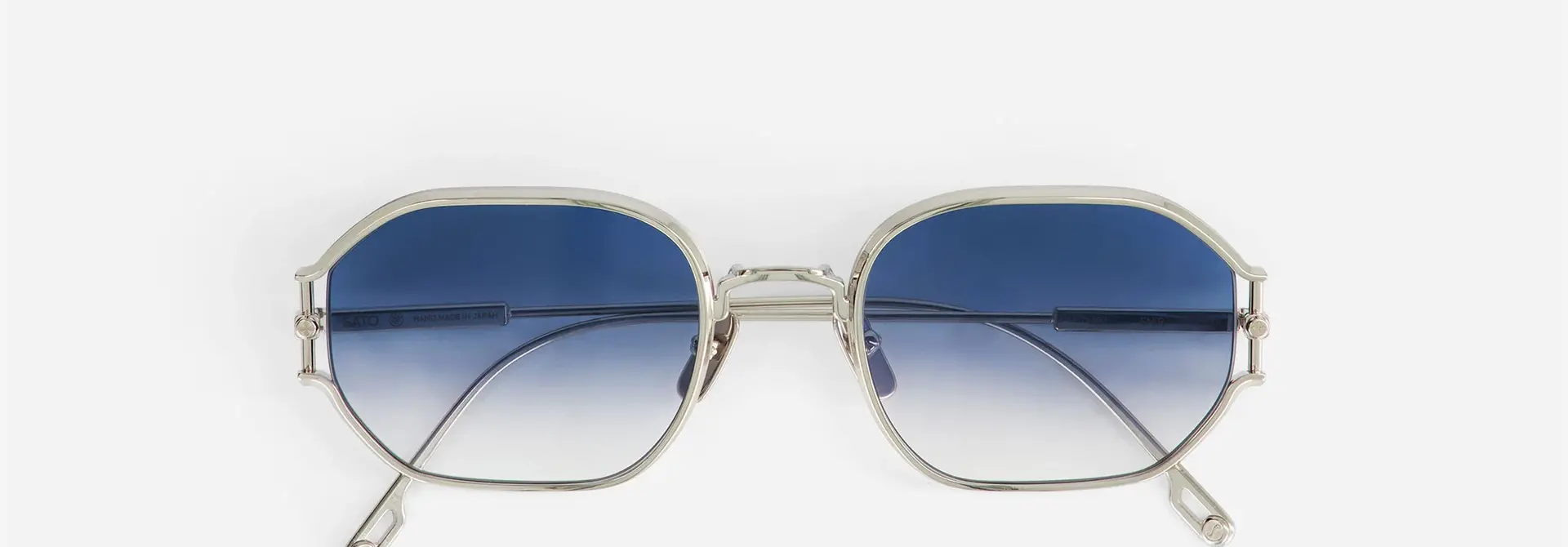 Sato Enir S405 Black and Platinum / Deep sea blue CR39 (53/21 - 145)