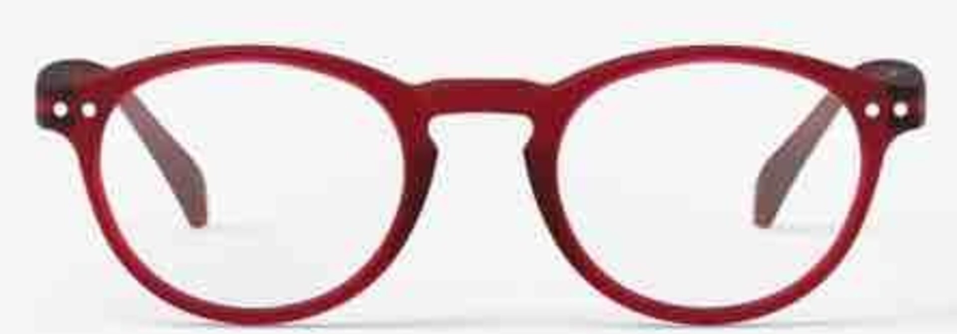 Izipizi leesbril model A Cherry Red