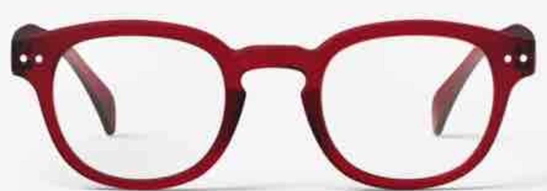 Izipizi leesbril model C Cherry Red