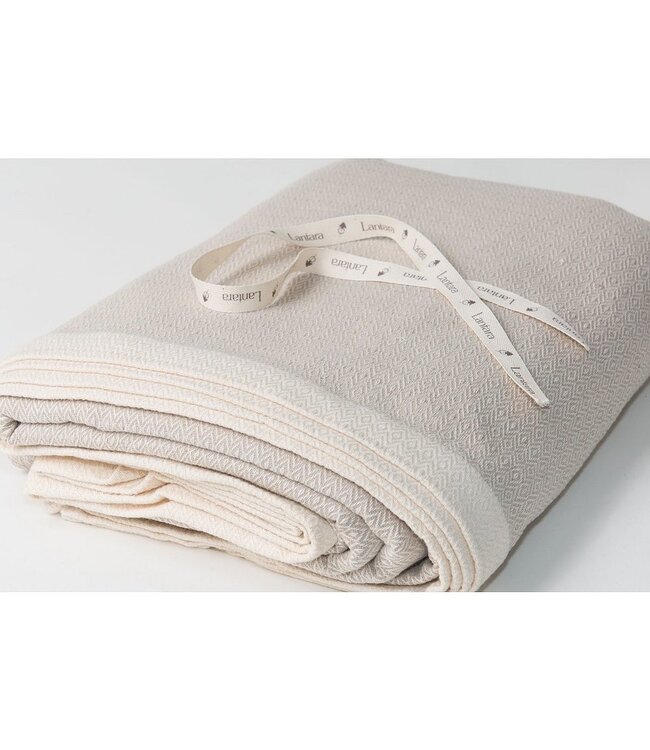 Grandfoulard Diamant 196x300cm zand