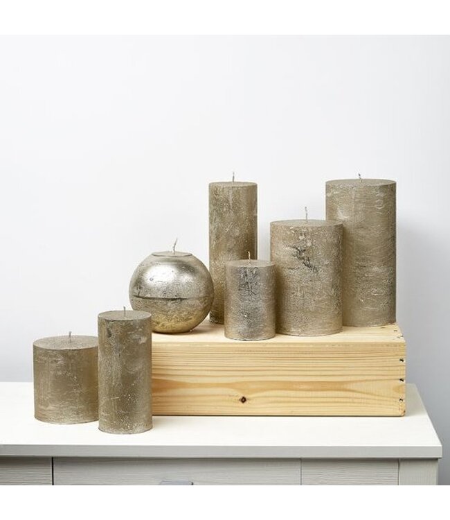 Stompkaars metallic goud 7x20cm