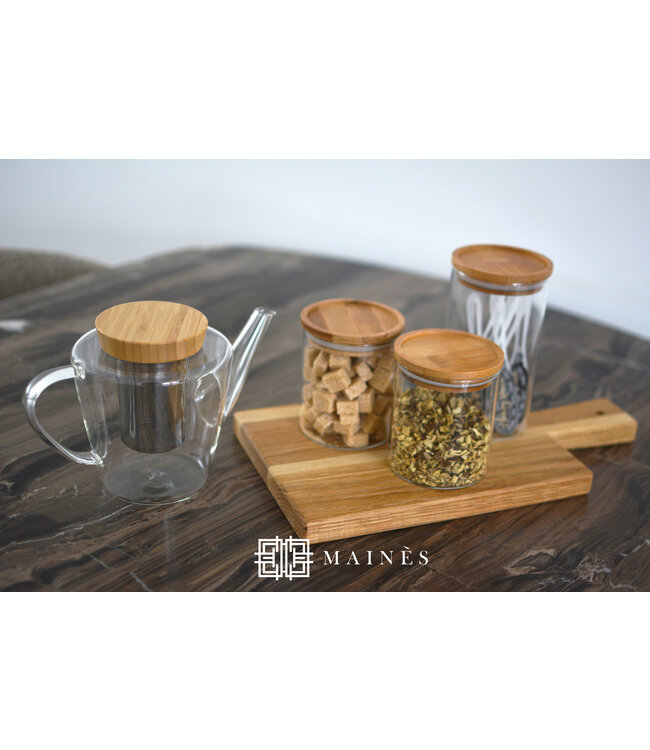 Voorraadpot met deksel 	Ø 8*10 cm