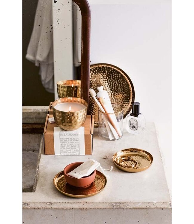 Dienblad goud ø22cm