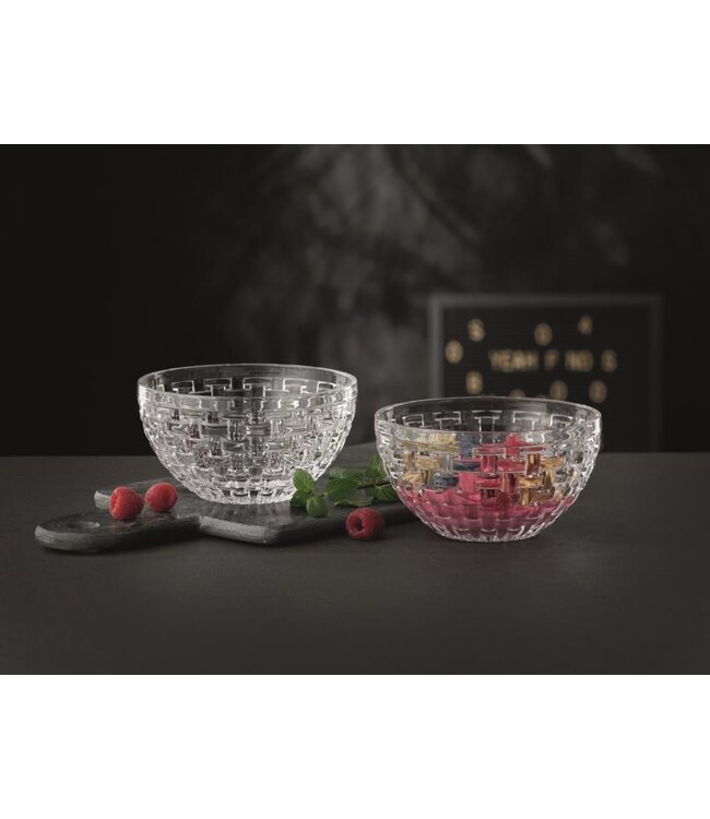 Schaal 'Bossa Nova', Ø18 cm set/2