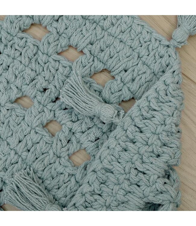 Nila  gehaakt kindertapijt 120 cm