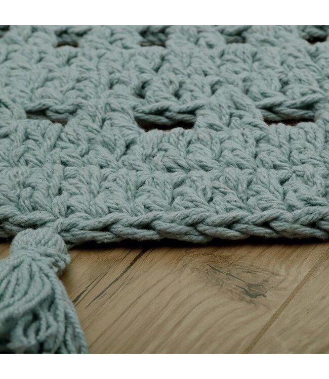 Nila  gehaakt kindertapijt 120 cm