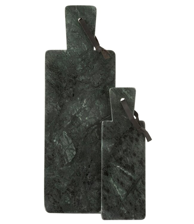 Serveerplank rechthoek marmer groen L