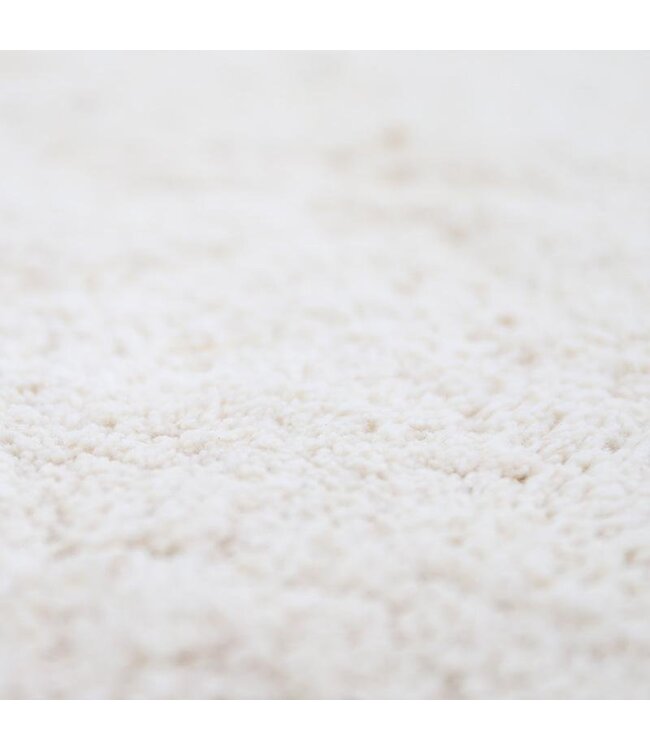 Perla ecru tapijt met kantafwerking