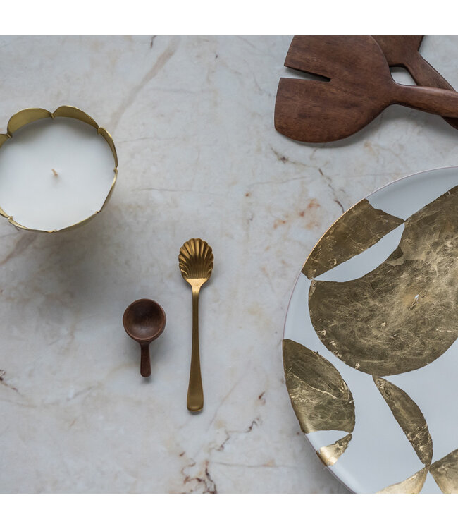 Koffielepel goud - set/4