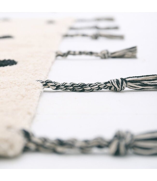 NÜMI Black tapis enfant à pois