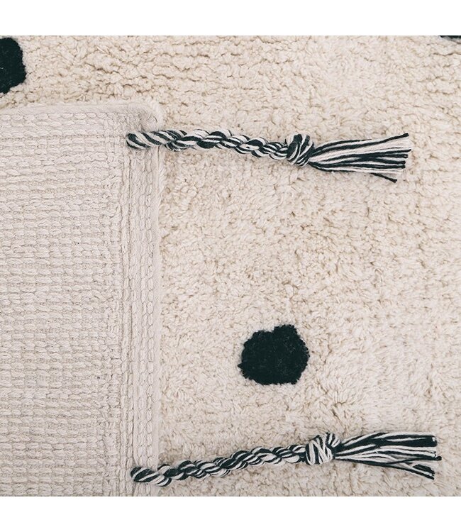 NÜMI Black tapis enfant à pois