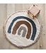 Kindertapijt regenboog bohemian, blauw