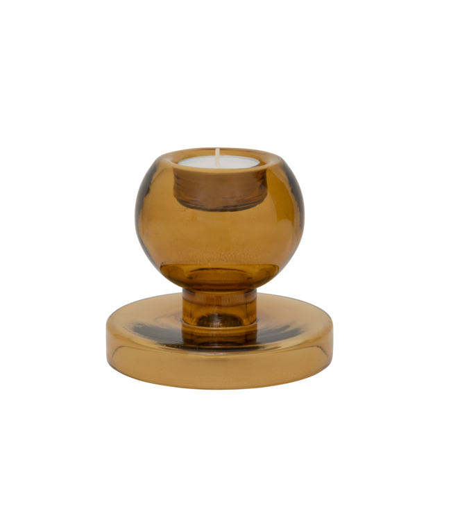 Theelichthouder, wood trush