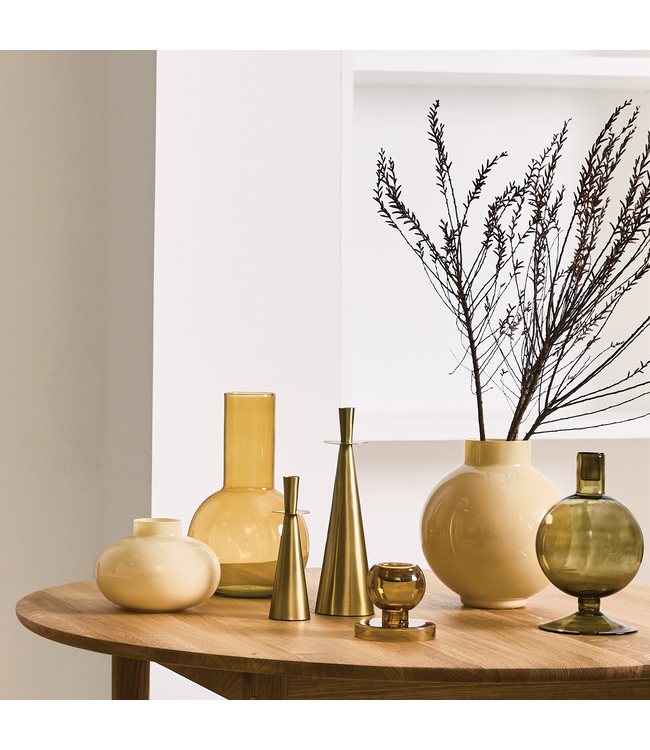 Theelichthouder, wood trush