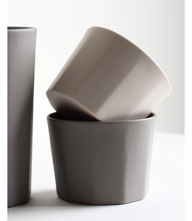 Tall mug 400 ml | light grey
