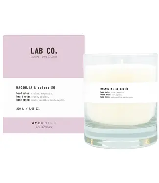 Lab CO. Geurkaars Magnolia & spices