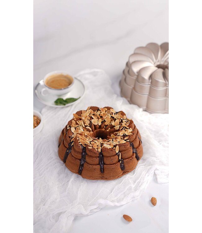 Blackwell Tulband Bakvorm Petal - Gietaluminium - ø 24 cm / 2.5 liter