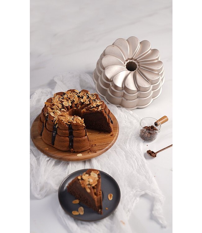 Blackwell Tulband Bakvorm Petal - Gietaluminium - ø 24 cm / 2.5 liter