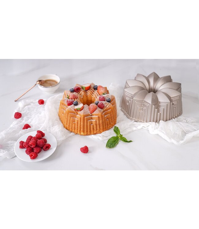 Blackwell Tulband Bakvorm Tin Deco - Gietaluminium - ø 23.5 cm / 2.5 liter