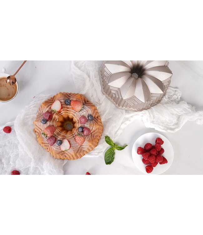 Blackwell Tulband Bakvorm Tin Deco - Gietaluminium - ø 23.5 cm / 2.5 liter