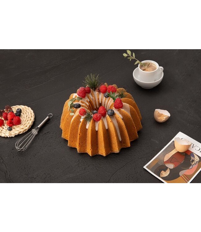 Blackwell Tulband Bakvorm French Wreath - Gietaluminium - ø 24 cm / 2.5 liter