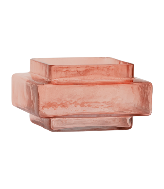 Theelichthouder Isla XL, quartz pink
