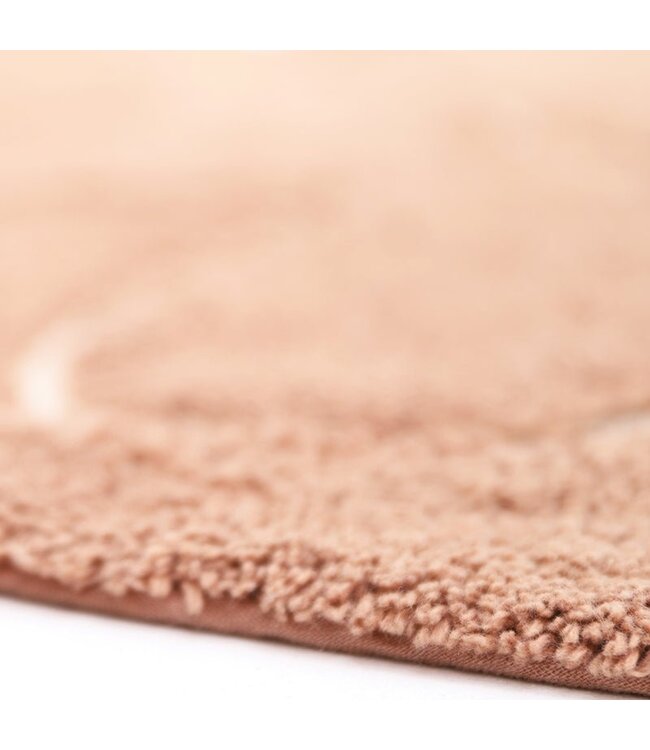 Yva  kindertapijt met pompons 122 cm