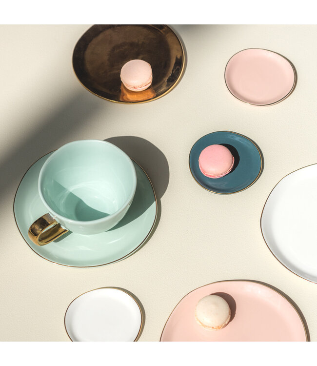 Good Morning schotel 9 cm, old pink