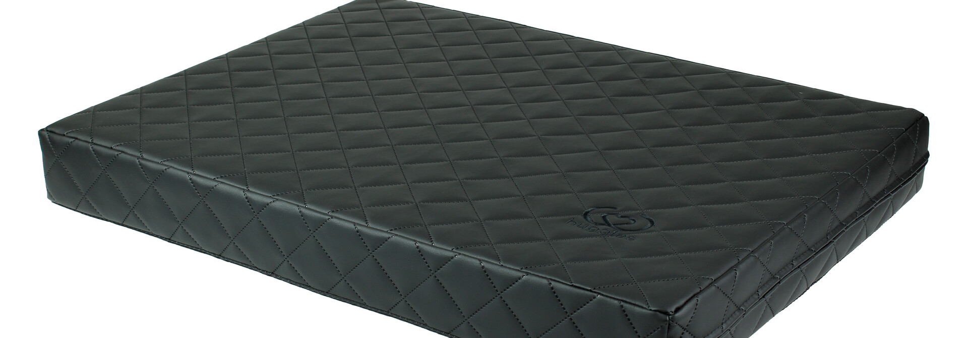 ORTHOPEDIC DOG MATTRESS ONYX PITCH BLACK - M 80x60x10cm