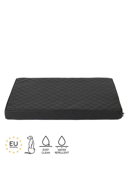 ORTHOPEDIC DOG MATTRESS ONYX PITCH BLACK - L 100x70x10cm