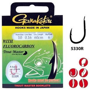 Gamakatsu Trout Master Fluorocarbon 5330 R Trout Master Fluorocarbon 5330 R