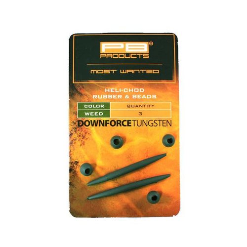 PB Products Downforce Tungsten Heli-chod Rubber & Beads