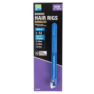 Preston Innovations KKM-B Banded Hair Rigs - Barbless KKM-B Banded Hair Rigs - Barbless