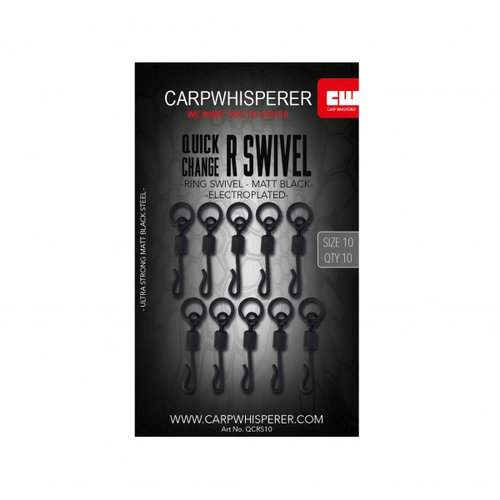 Carp Whisperer Quick Change Ring Swivel