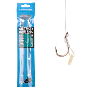 Cresta Bait Band Method Hair Rigs - Barbless Bait Band Method Hair Rigs - Barbless