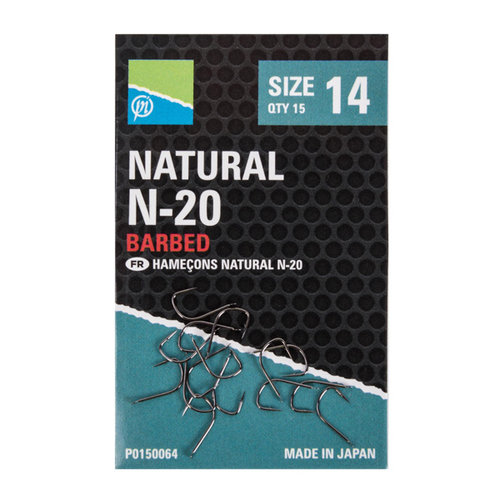 Preston Innovations Natural N-20 Barbed