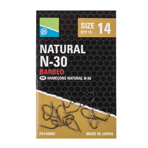 Preston Innovations Natural N-30 Barbed