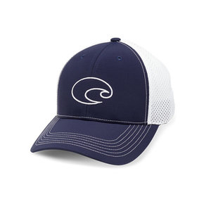 Costa Del Mar Structured Performance Trucker Hat Navy Structured Performance Trucker Hat Navy